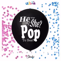 بادکنک تعیین جنسیت نوزادی بزرگ