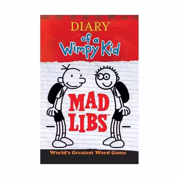 کتاب Diary of a wimpy kid Mad libs