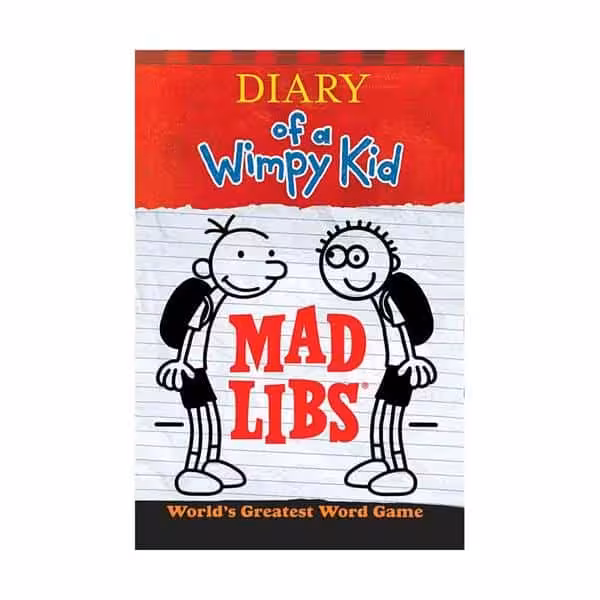 کتاب Diary of a wimpy kid Mad libs