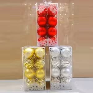 اویز گوی میکس 16 عددی قطر 6 سانت