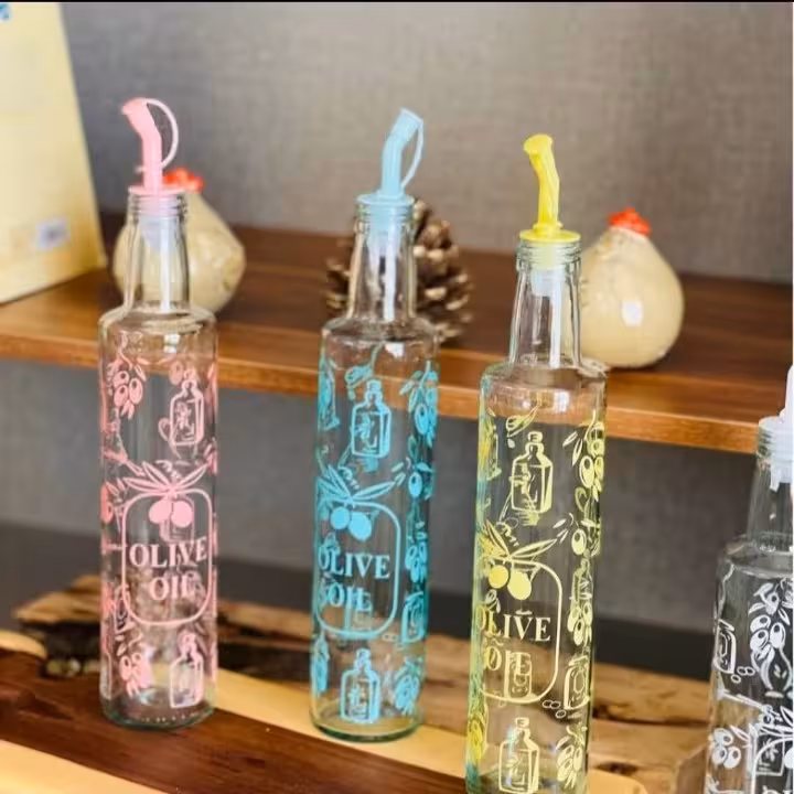 بطری روغن تکی زیبا بزرگ | amazonchi