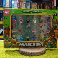 لگو ماینکرافت مجموعه 12 عددی MINECRAFT