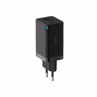 آداپتور شارژ دیواری 3 پورت 65 وات بیسوس Baseus GaN 5 Pro Charger 65W CCGP120201