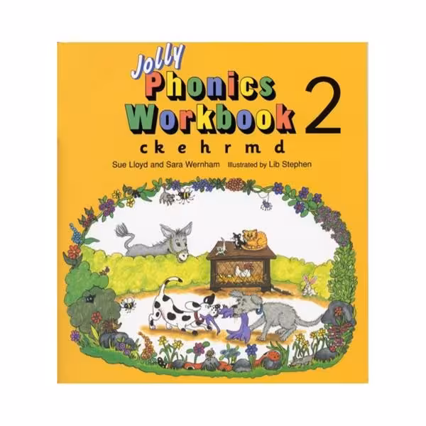 Jolly Phonics WorkBook 2 جولی فونیکس ورک بوک دو