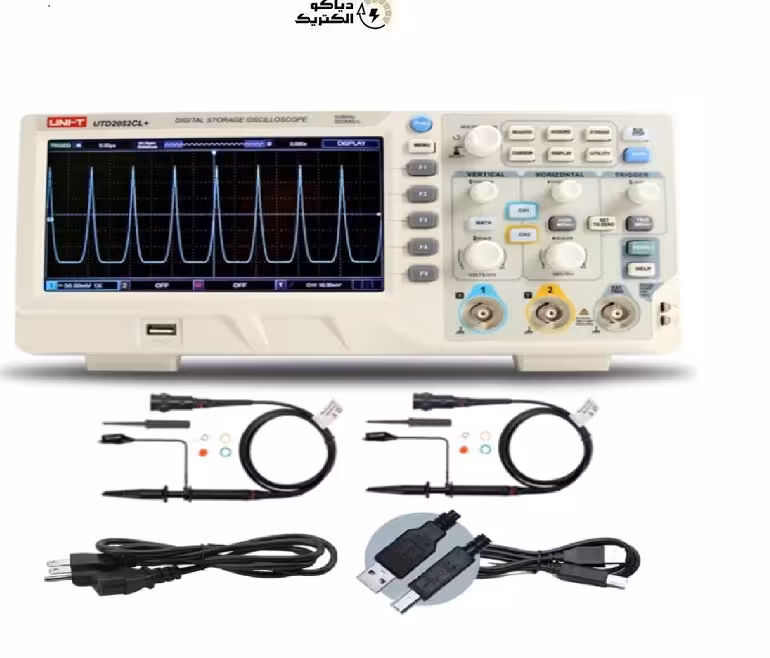 اسیلوسکوپ دیجیتال یونیتی مدل UTD2072CL