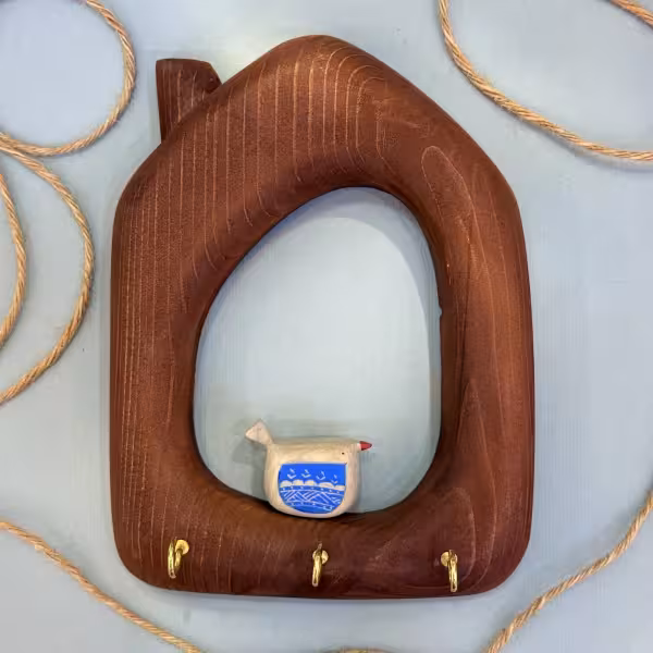 جاکلیدی تک مجسمه جوجه طرح شش