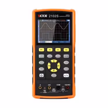 اسیلوسکوپ دستی ویکتور مدل VICTOR 2102S