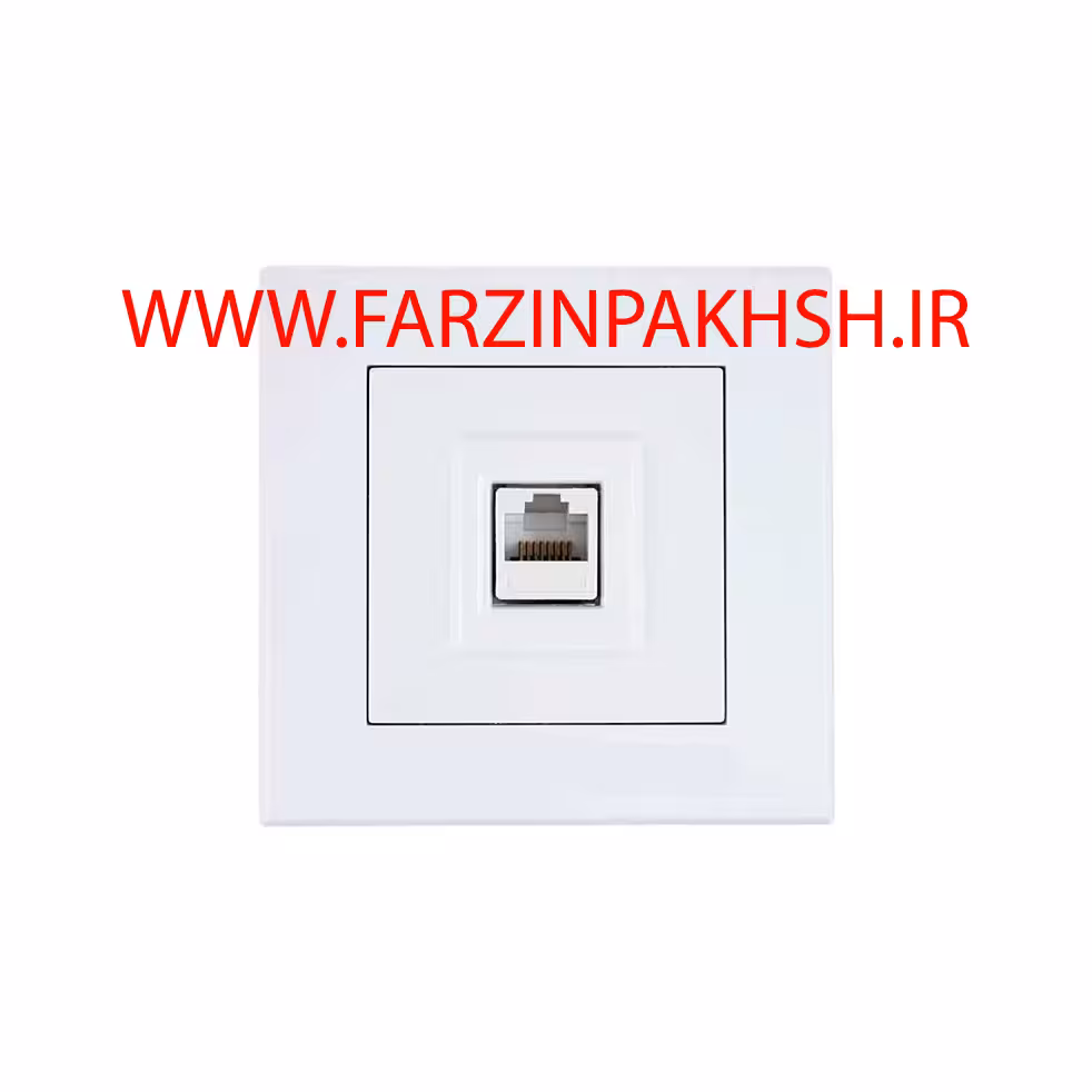 پریز شبکه توکار پارت الکتریک مدل تابش 5185
