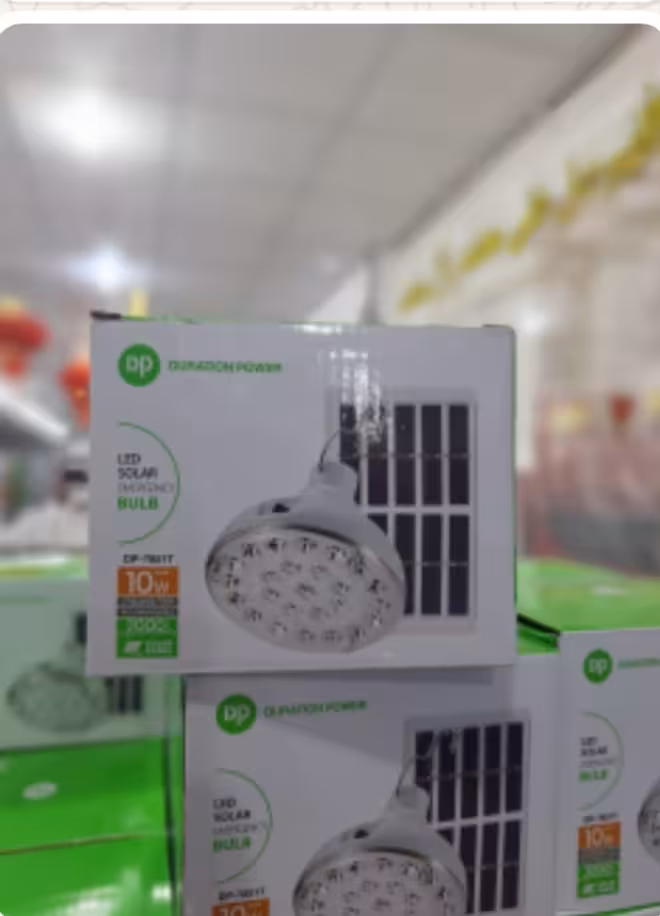 لامپ آویز با پنل خورشیدی 10 وات مدل DP-7851T