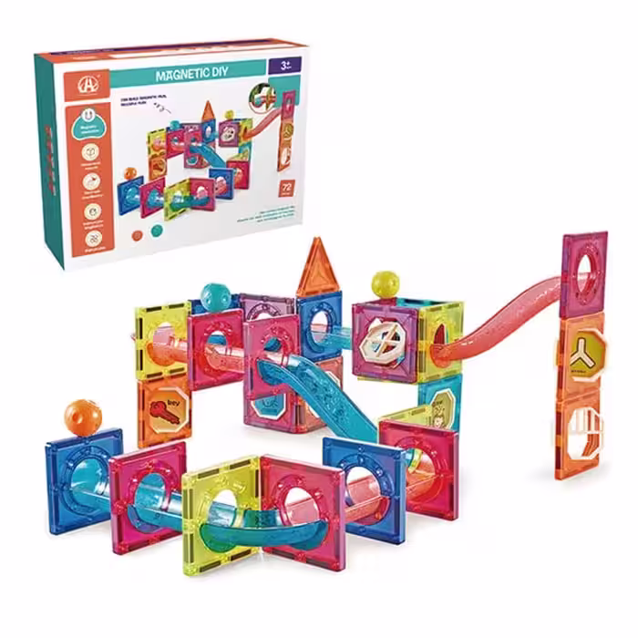مگنت 78 قطعه Magnetic DIY کد 1007