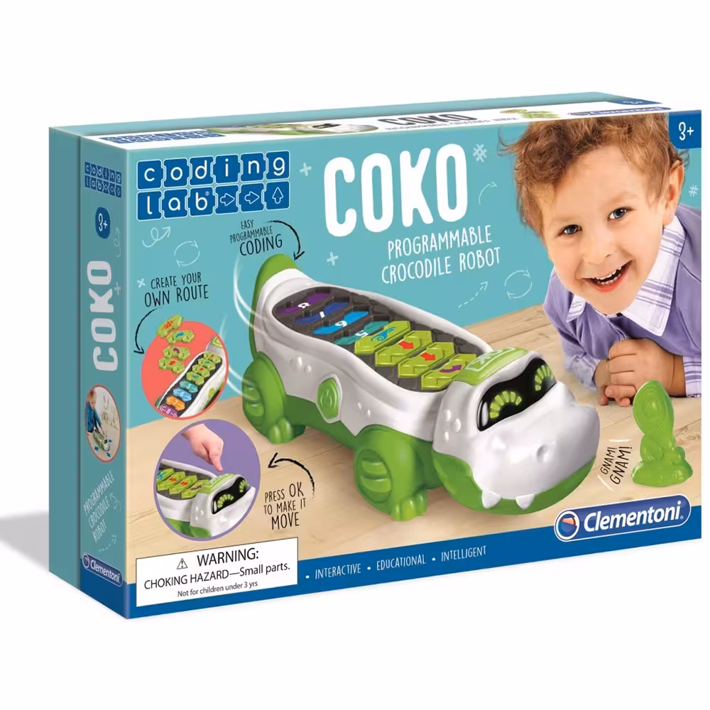 ربات Clementoni مدل COKO Programable Crocodile Robot