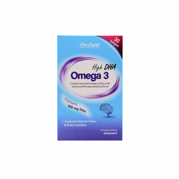 کپسول امگا 3 مدل High DHA ویواتیون 30 عدد