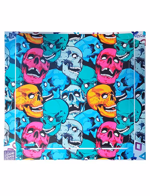 اسکین پی اس 4 اسلیم برند گیم‌آور طرح اسکلت فانتزی کد E