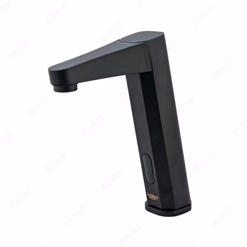 شیر روشویی هوشمند راسان مدل تیارا مشکی