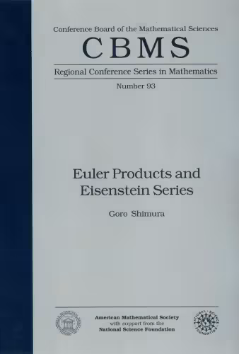 خرید و دانلود نسخه کامل کتاب Euler Products and Eisenstein Series