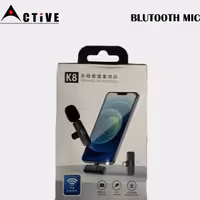 میکروفن تولید محتوا مدل بی سیم برند اکتیو مدل BLUTOOTH MIC کد3078