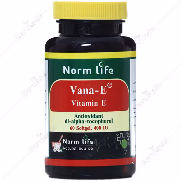 سافت ژل VITAMIN E 400 نورم لایف ( 60 عددی )