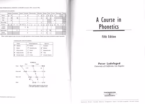 خرید و دانلود نسخه کامل کتاب A Course in Phonetics