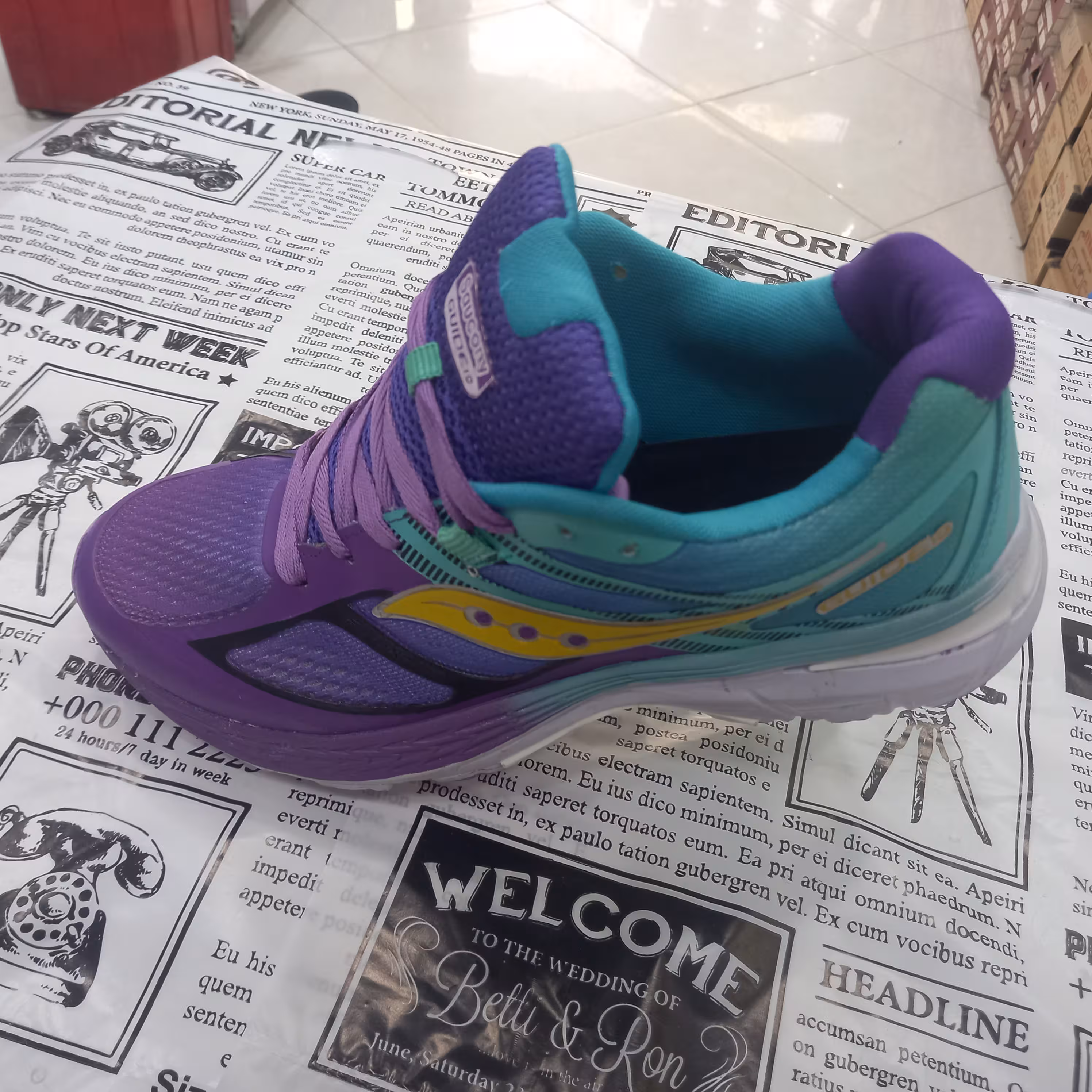 کتونی اسپرت مردانه مدل ساکونی     سایز41-44 