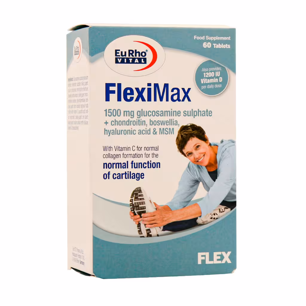 قرص فلکسی مکس یوروویتال 60 عدد | Eurhovital Flexi Max