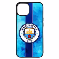 کاور طرح تیم منچستر سیتی Manchester City کد G-189 مناسب برای گوشی موبایل اپل iPhone 14 | دیجی قاب دونی