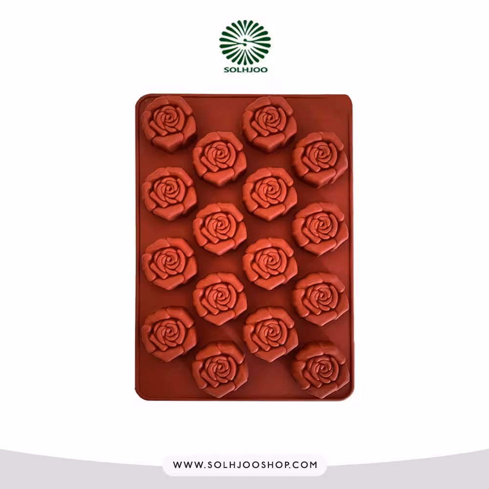قالب سیلیکون حلوایی رز مارگاریتا