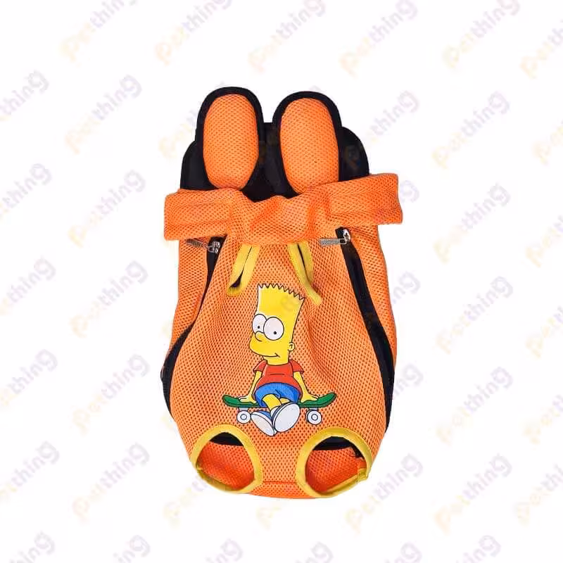 آغوشی حمل سگ و گربه مدل راشل چاپدار C35