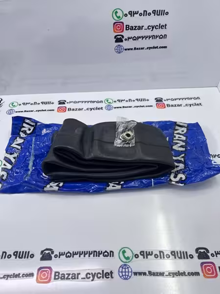 تیوپ 17*250 ایران یاسا مخصوص موتور ( جلو و عقب طرح ویو / جلو و عقب یاماها 80 )