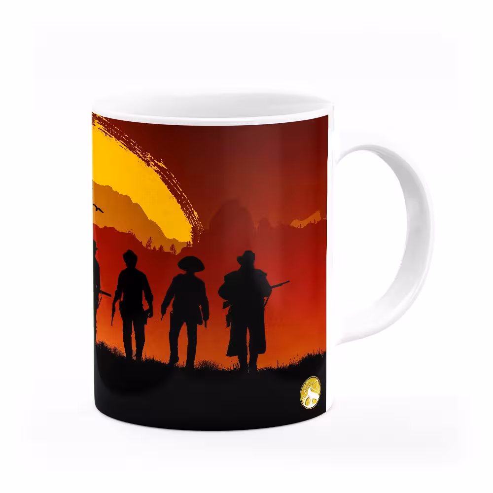 ماگ طرح Red Dead Redemption 2 مدل MG9883