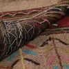 گلیم دستبافت یک و نیم متری مدل سفره کردی کد 40109100