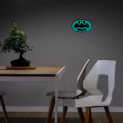 چراغ دیواری نئون دیزاین طرح Batman-BL_TBL