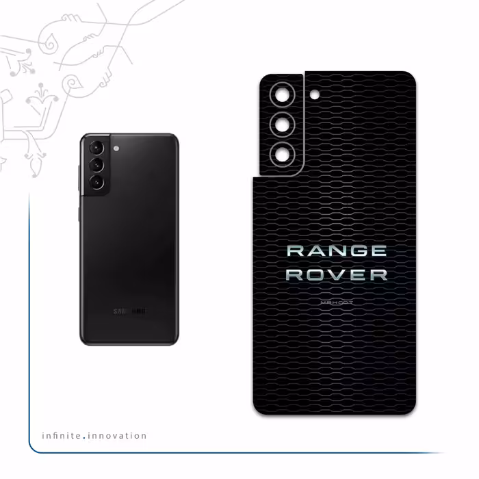 برچسب پوششی ماهوت مدل Range-Rover-Logo مناسب برای گوشی موبایل سامسونگ Galaxy S21 5G