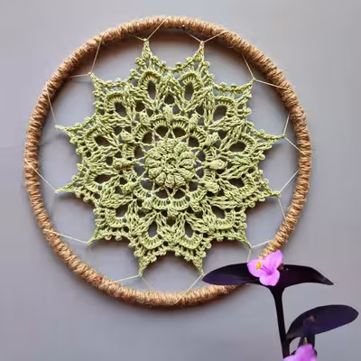 دیوارکوب بافتنی مدل دریم کچر کد R03 مجموعه 3 عددی