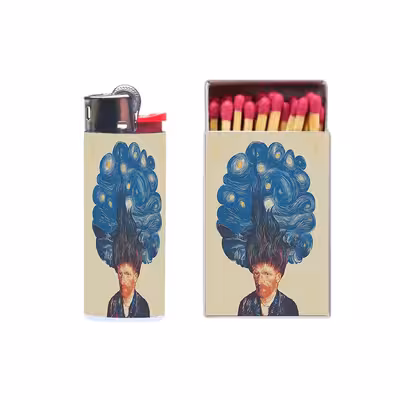 فندک مدل ونگوک کد 478 به همراه کبریت