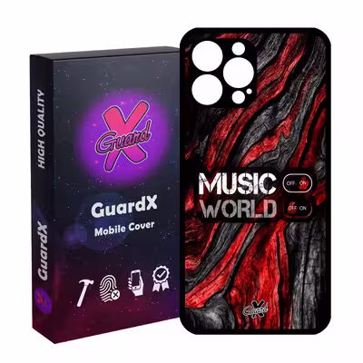 کاور گارد ایکس طرح Music مدل 10160 مناسب برای گوشی موبایل اپل iPhone 13 Pro Max