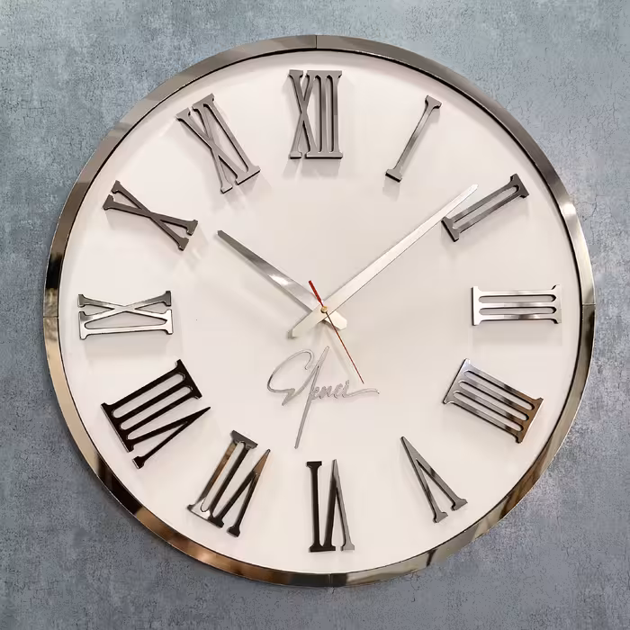 ساعت دیواری اِلِنسی مدل Carolyn به همراه دو عدد تابلو