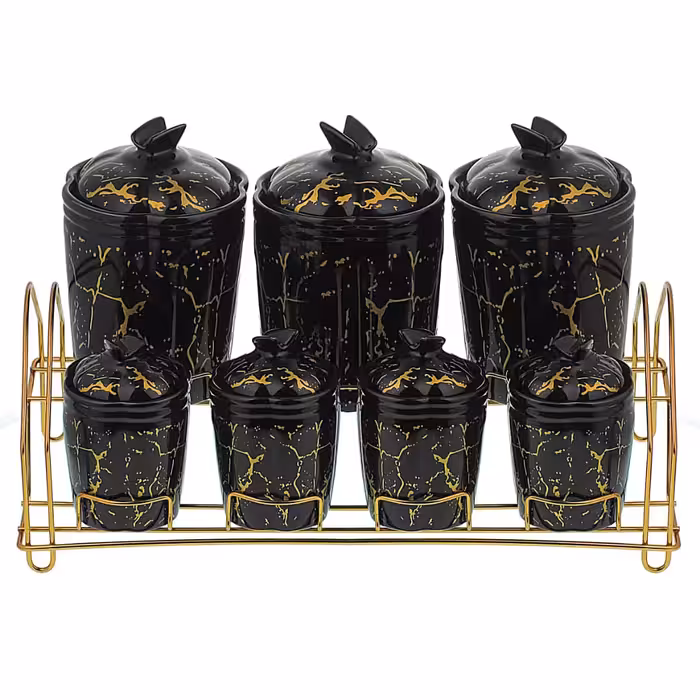 ست جا ادویه 6 پارچه  کد 1001b