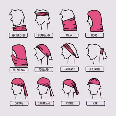 دستمال سر و گردن مدل SK-Pst-472d2