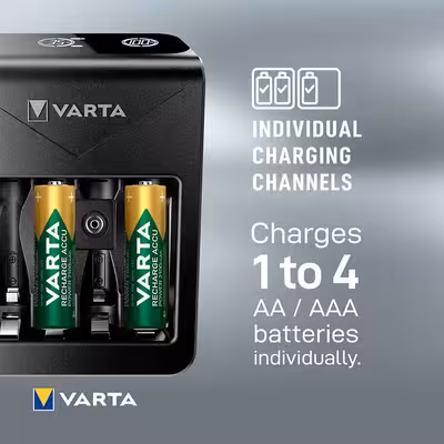 شارژر باتری وارتا مدل LCD PLUG CHARGER