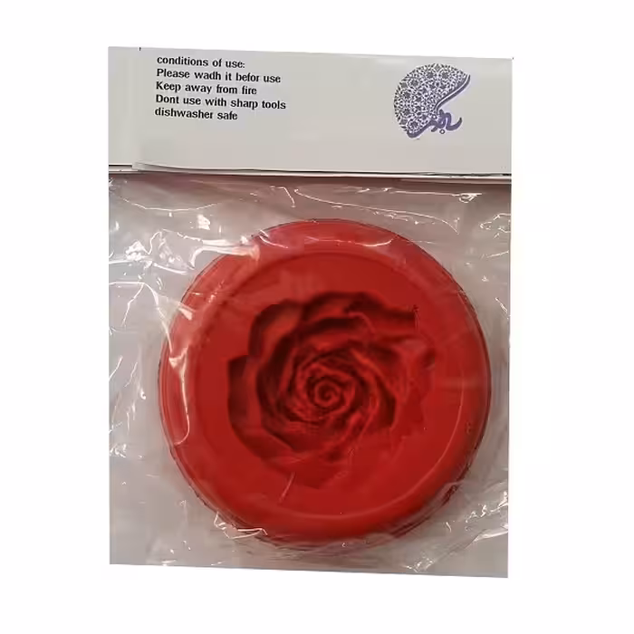 قالب فوندانت به گز مدل گل رز