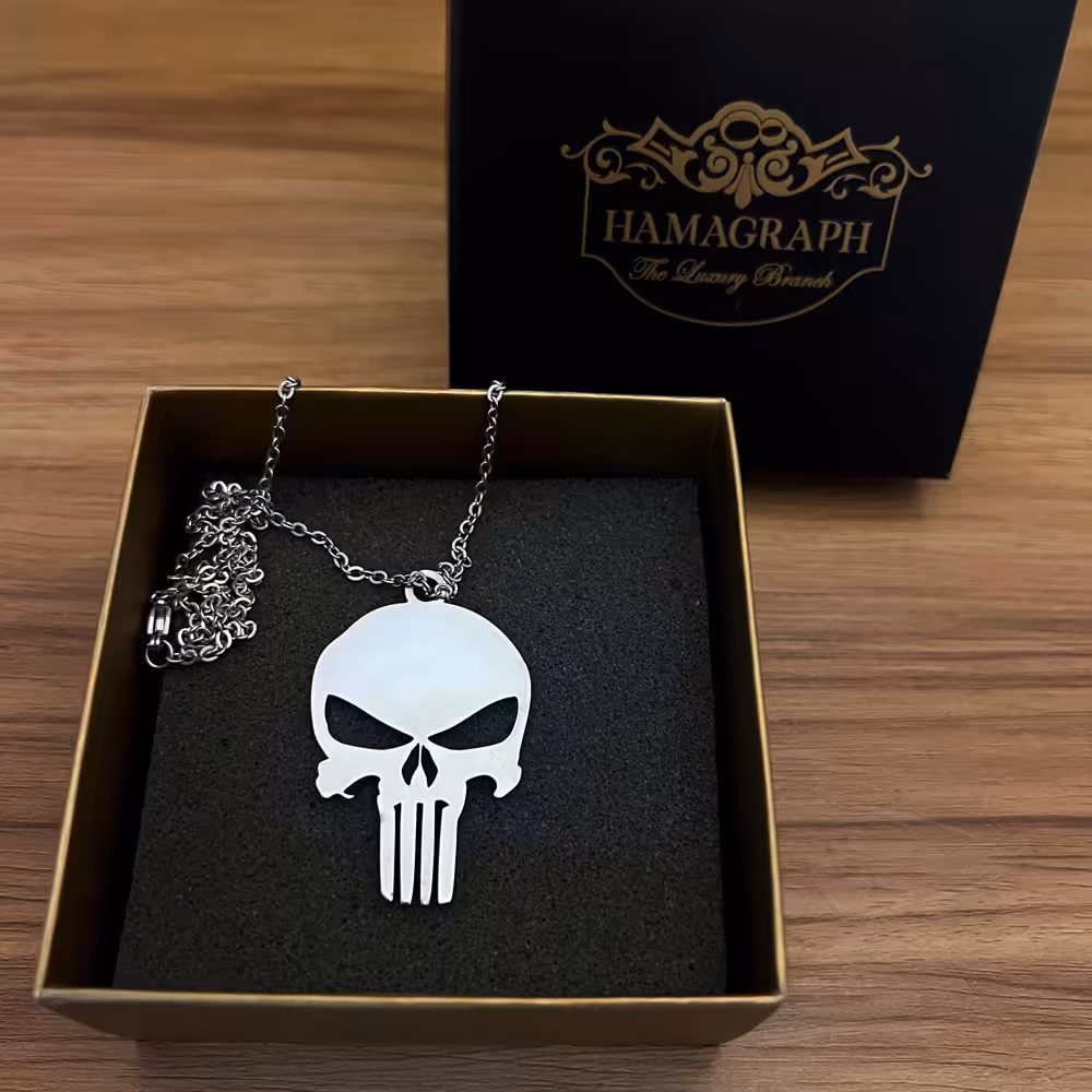 گردنبند هاماگراف مدل punisher
