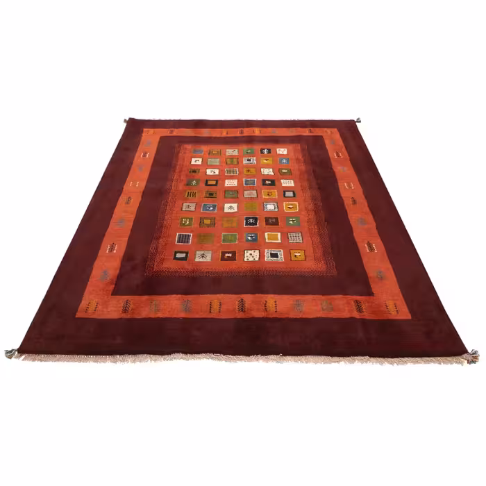 گبه دستباف پنج متری سی پرشیا کد 122299