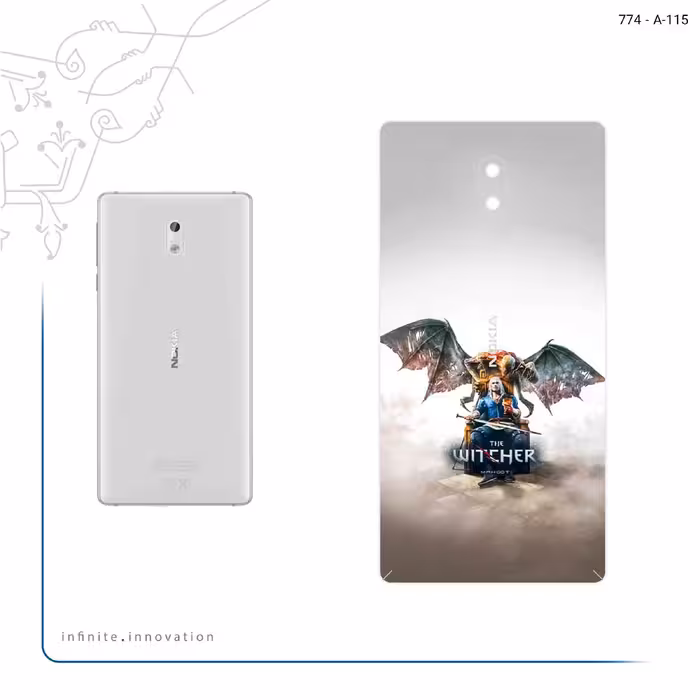 برچسب پوششی ماهوت مدل The Witcher Game Series مناسب برای گوشی موبایل نوکیا 3