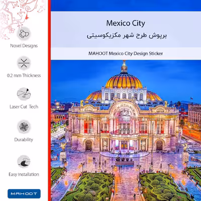 برچسب پوششی ماهوت مدل Mexico City مناسب برای گوشی موبایل هوآوی Gt3