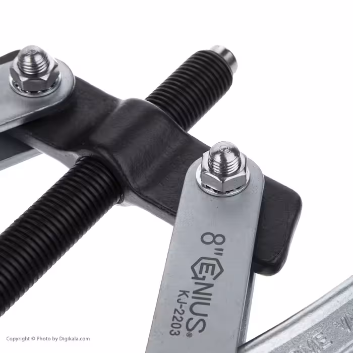 پولی کش جنیوس تولز مدل دو شاخ کد KJ-2203 سایز 8 اینچ