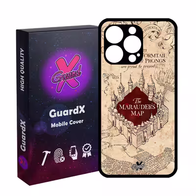 کاور گارد ایکس طرح هری پاتر مدل Glass10490 مناسب برای گوشی موبایل اپل iPhone 13 Pro