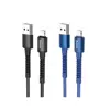 کابل تبدیل USB به لایتنینگ هوکو مدل X71 ANTI BENDING طول 1 متر