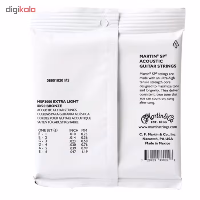 سیم گیتار اکوستیک مارتین مدل msp3000