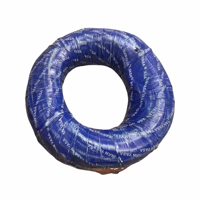 شلنگ گاز ایران یاسا مدل  دولایه ضدحریق نخ دار کد  8mm