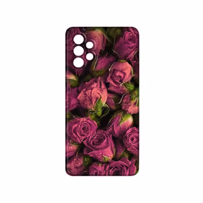 کاور مدل گل کد 012 مناسب برای گوشی موبایل سامسونگ galaxy A73 